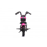 Elektrická motorka A9902 36V - ružová